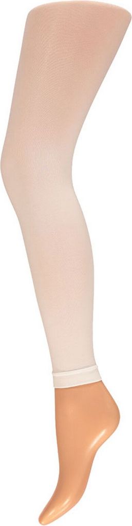 krautwear Damen Mädchen Leggins Leggings?60 den Karneval Fasching Ballett (weiss-SM)