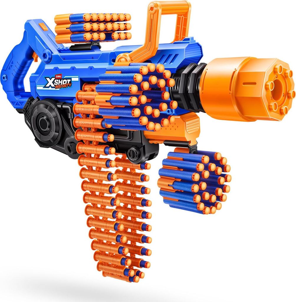 XSHOT Insanity - Blaster Smoke N Barrel (inkl. 72 Darts) Produktbild 