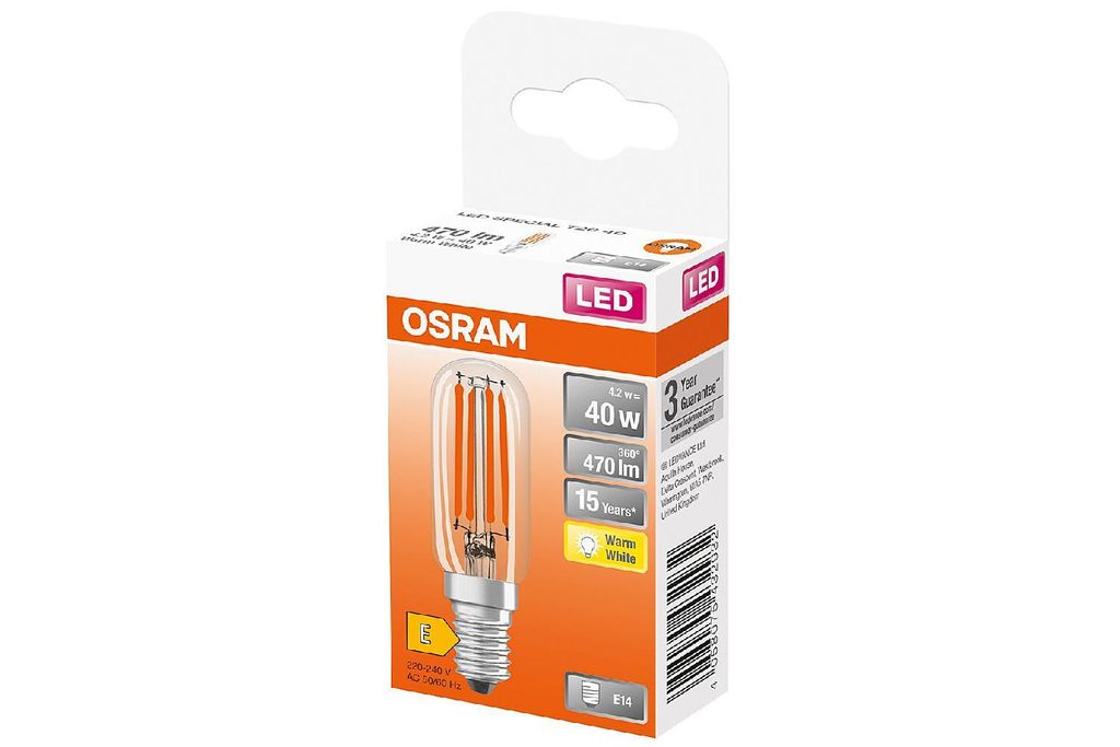 Osram STAR, 4 W, 40 W, E14, 470 lm, 15000 h, Warmweiß Produktbild 