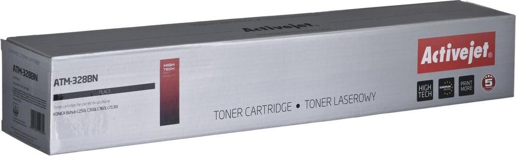Activejet ATM-328BN Toner (Ersatz für Konica Minolta TN328K; Supreme; 28.000 Seiten; Schwarz)