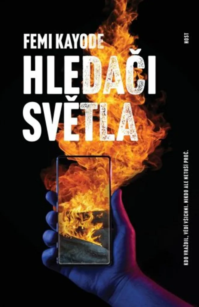 Livre Hledači světla de Kayode Femi avec intrigue riche et univers unique
