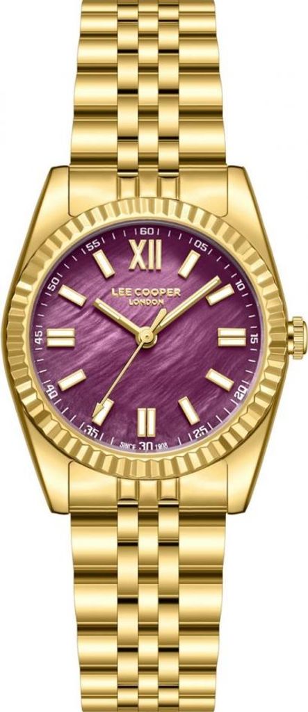 Damenarmbanduhr LEE COOPER LC08303.180 lila Mode
