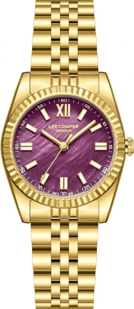 Montre de Soirée Lee Cooper LC08303.180 Violette Accessoire Femme