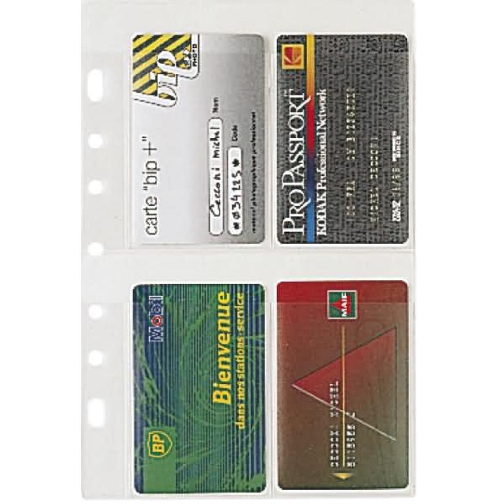 Timer 5 x Visitenkartenhüllen 142x210mm