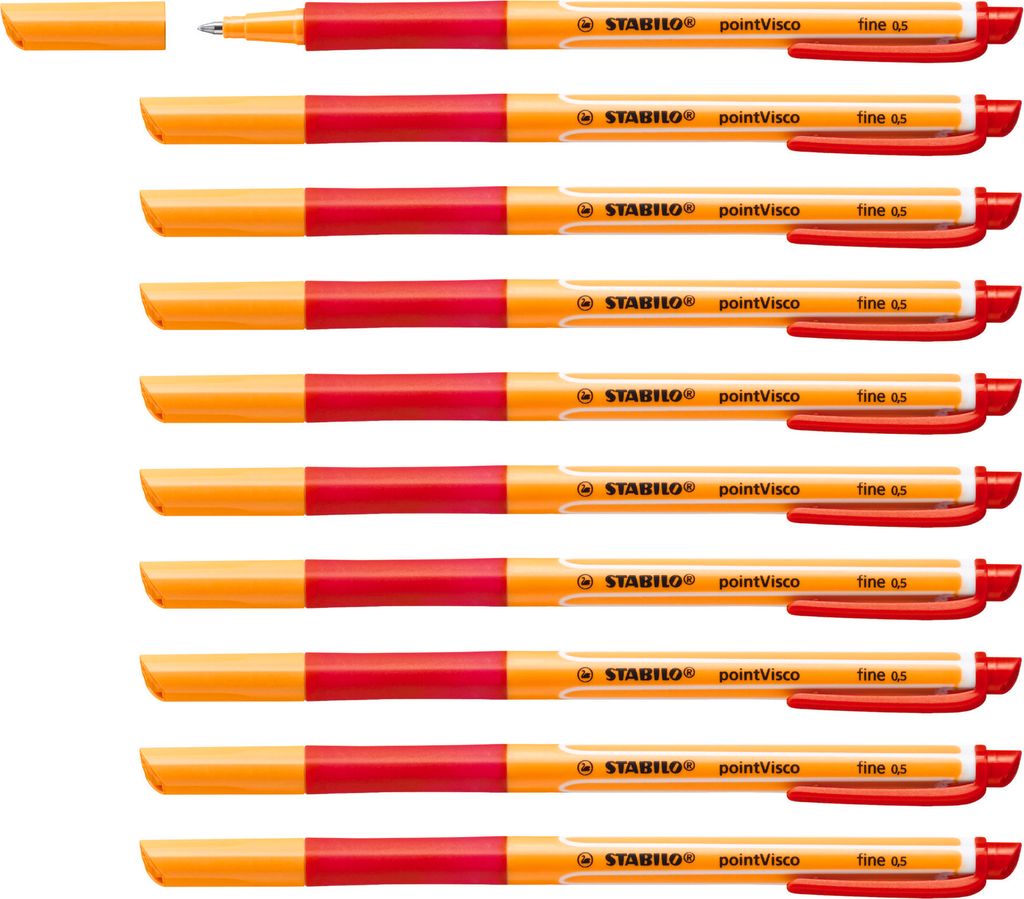 10x STABILO 1099/40 gelové pero pointVisco®, 0,5 mm, Obrázek produktu 