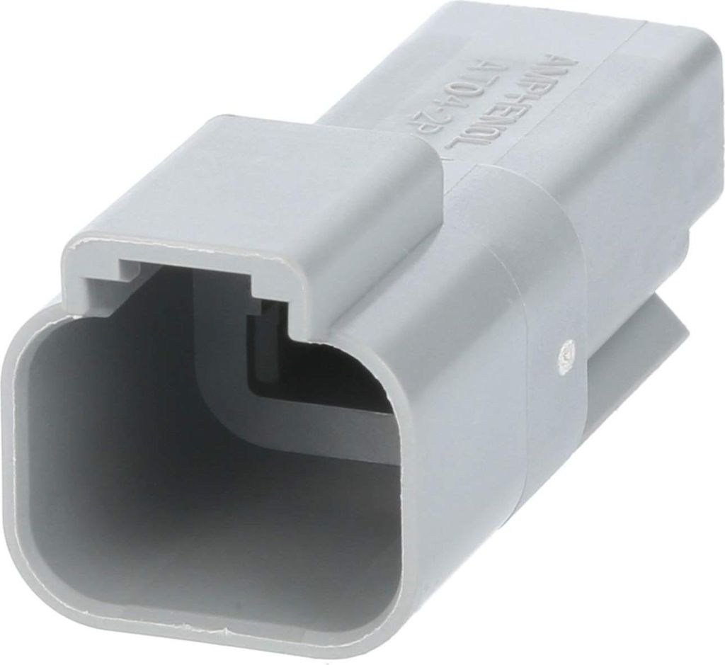 Amphenol AS-2SM 106 Kabelstecker AT-Serie reduzierte Dichtung Stift, 2-polig, Crimpanschluss Isolationsdurchmesser