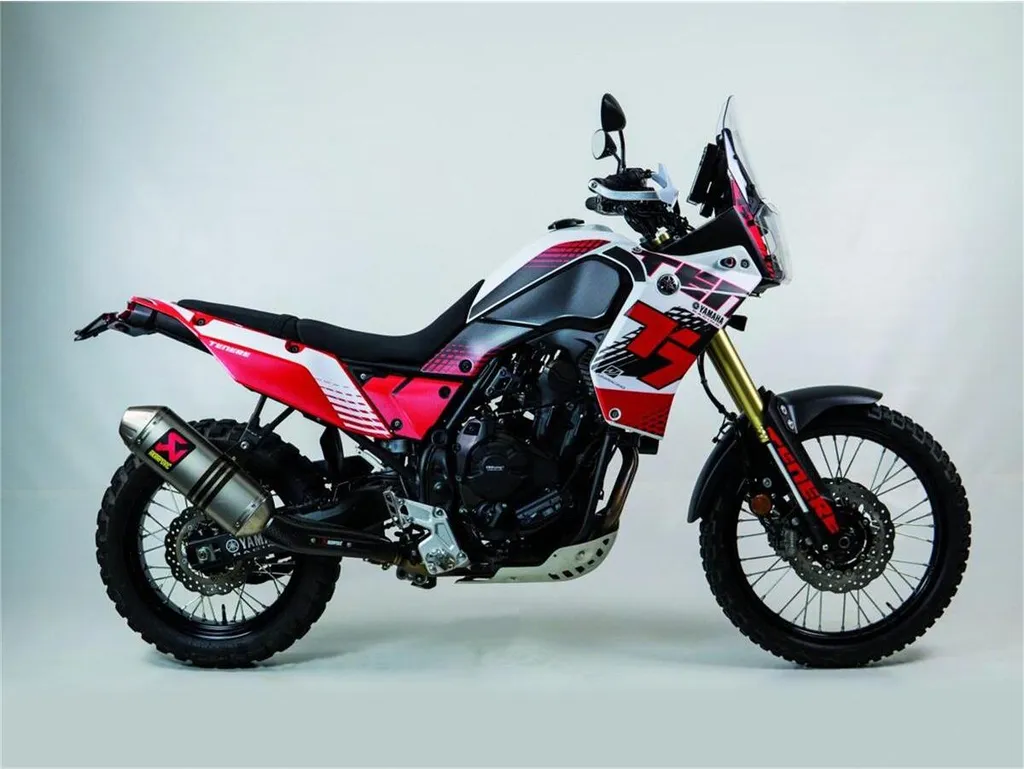 Kit autocollants moto Uniracing Ten700 Wt protection et design T7