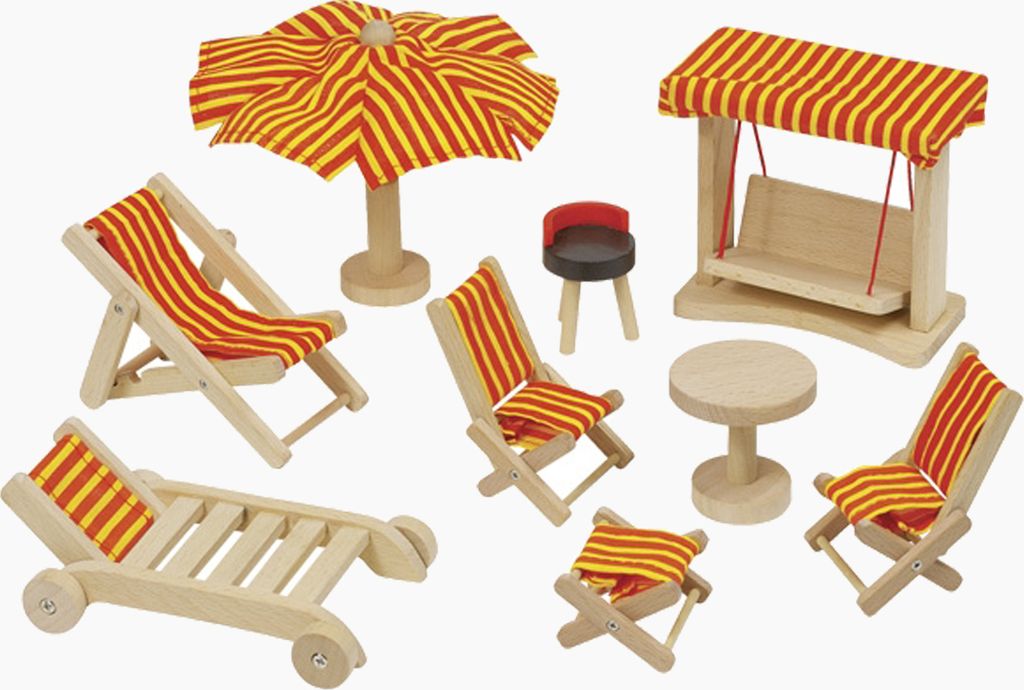 Maison de poupée Goki Garden Set Image du produit 