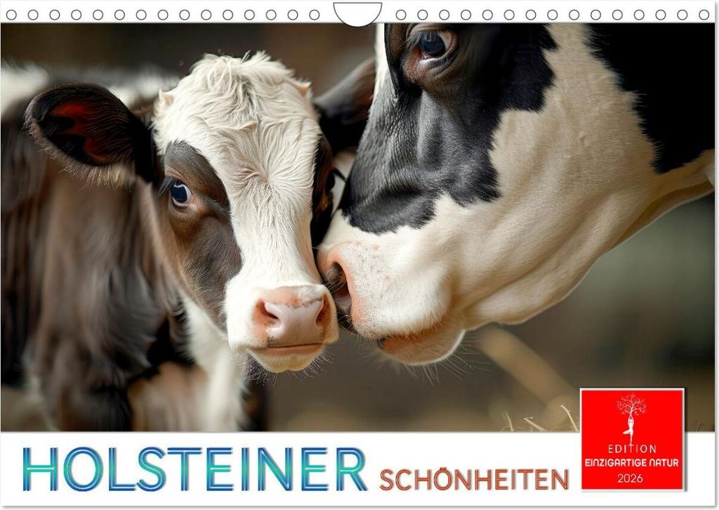 Holsteiner Schönheiten (Wandkalender 2026 DIN A4 quer), CALVENDO Monatskalender