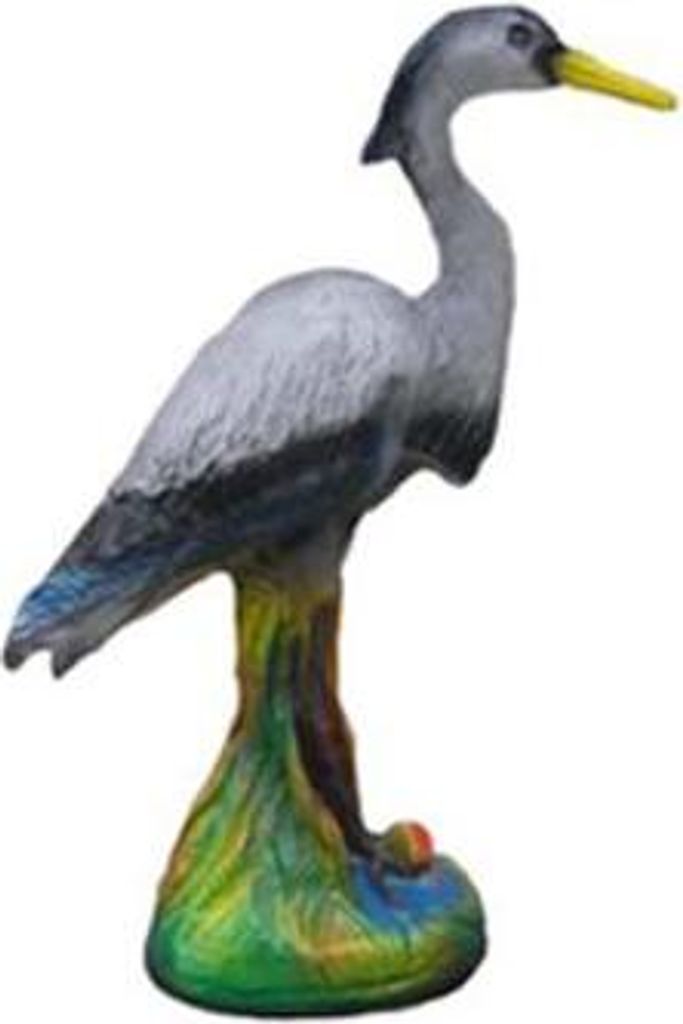 Deko Figur Fischreiher Vogel Garten Figuren Skulptur Statuen Skulpturen 45cm Neu