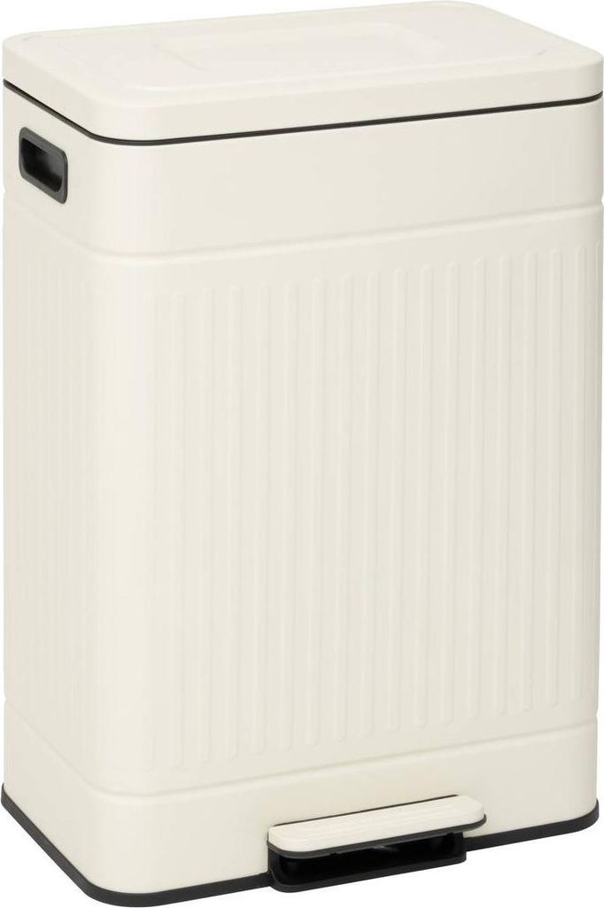 Mülleimer nova mit pedal 2x30l beige 45,5x36,5x67 cm - 5 Produktbild 