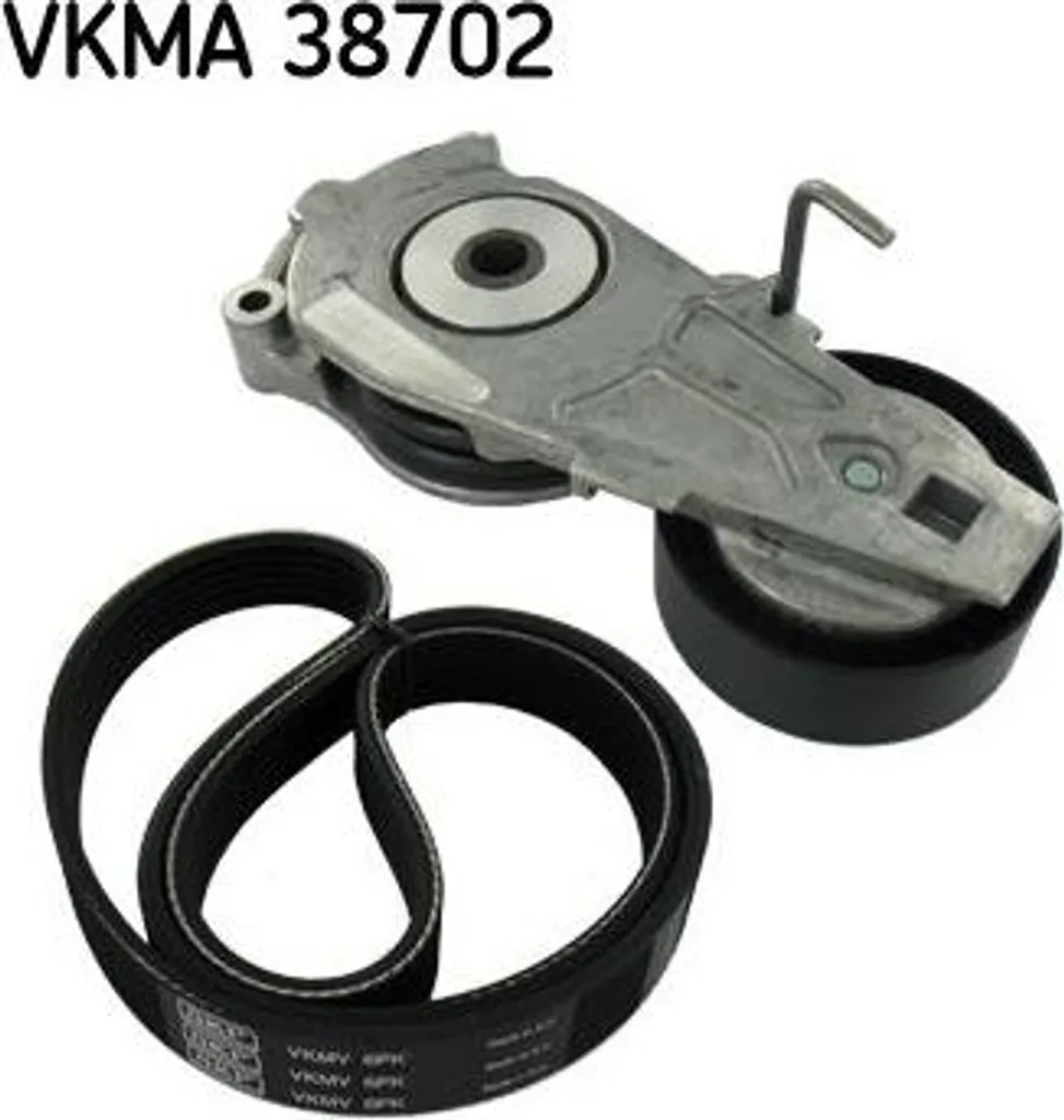 Kit Courroie Accessoires SKF VKMA 38702 pour Révision Moteur Mini