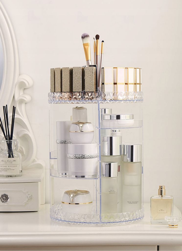 Otočný organizér na kozmetiku a šperky Diamond Obrázok produktu 3