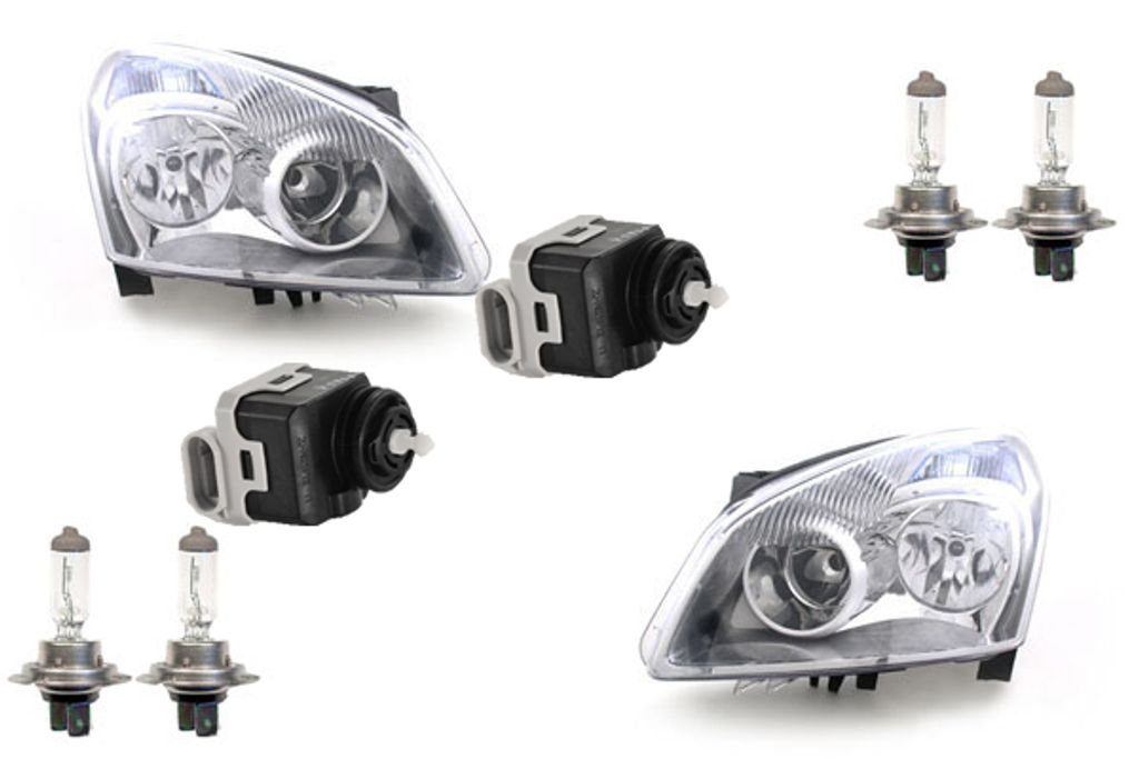 Johns, Scheinwerfer passend für Nissan Qashqai J10 07-10 mit H7 Satz L R mit Stellmotor 26060JD900 26060JD95A 26060JD90A 26060JD90B 26056BN702 260...