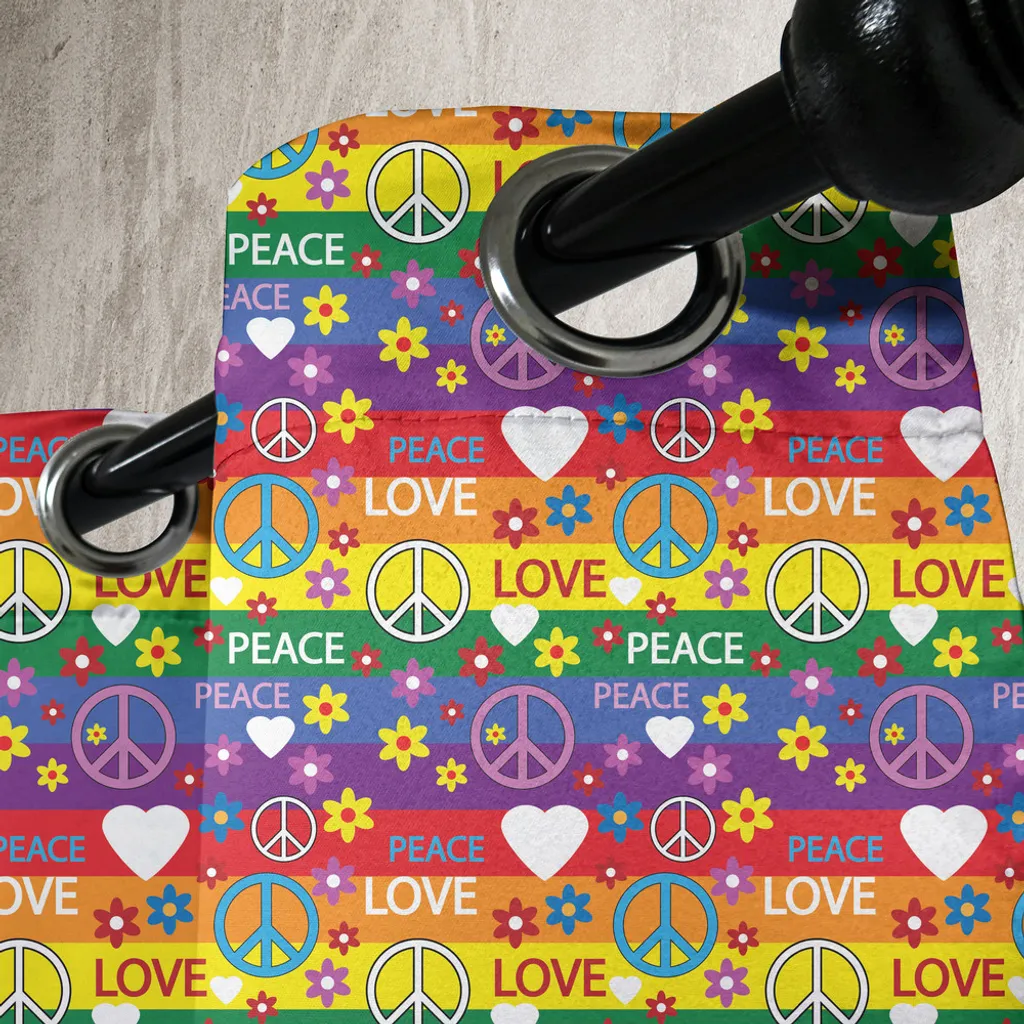 Rideau Tamisant Multicolore 280x245, Masquer le vis-à-vis avec Style
