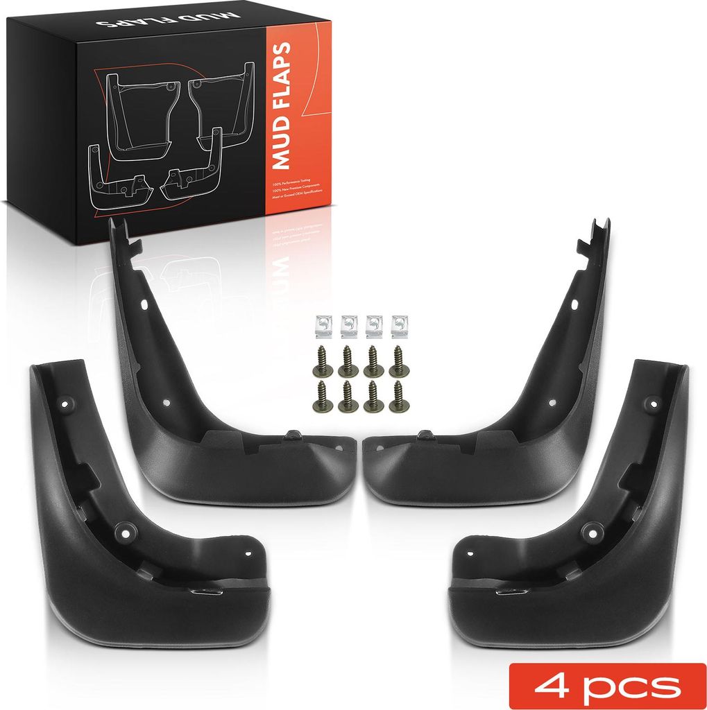 Frankberg 4x Spritzschutz Schmutzfänger Vorne und Hinten für VW Golf VI Variant AJ5 1.2L 1.6L