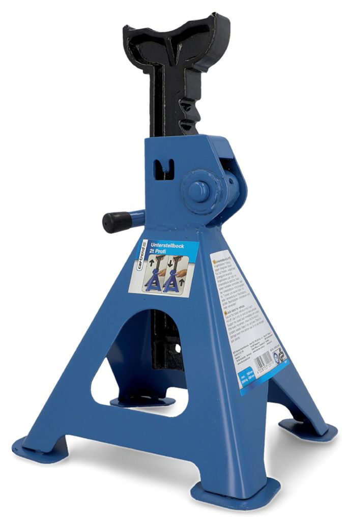 cartrend Unterstellbock Tragkraft: 3.000 kg blau