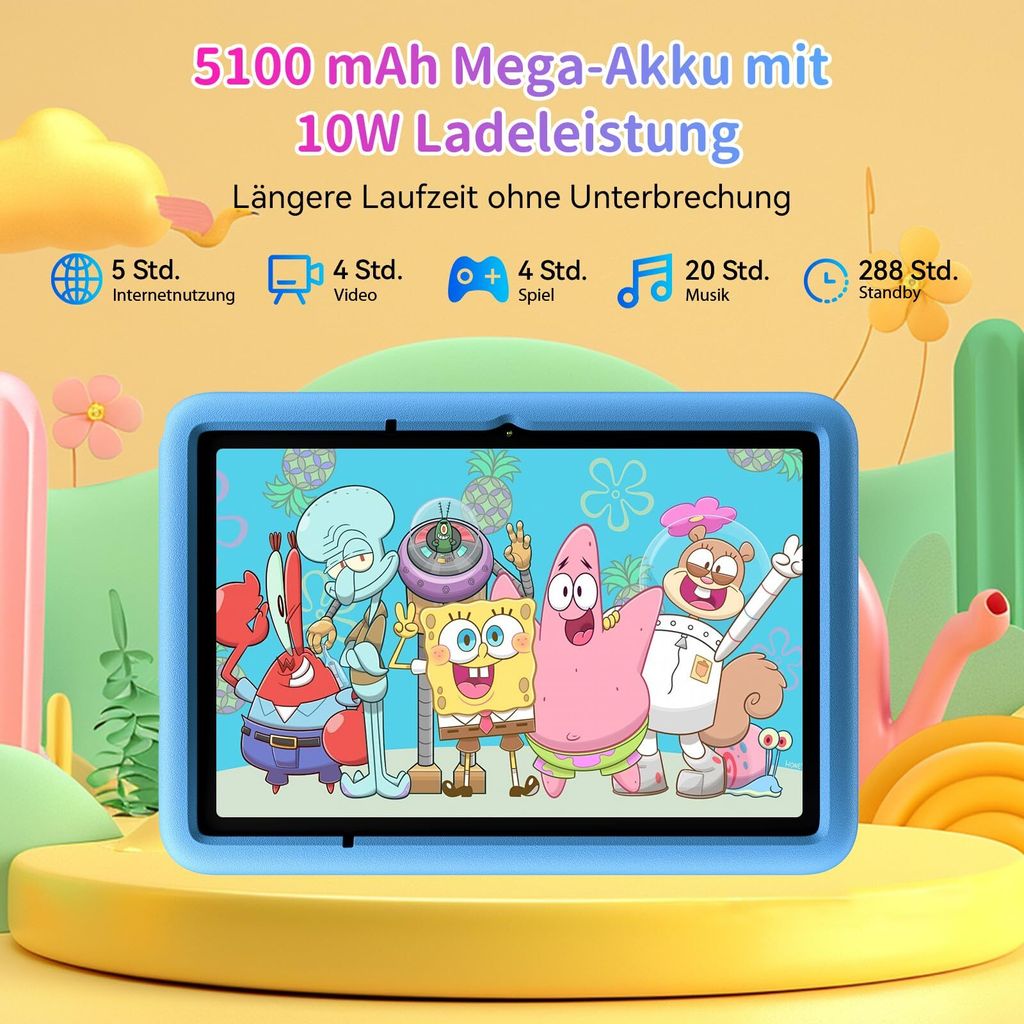 Blackview TabA6Kids Kinder Tablet Android 14 ,12GB Produktbild 8