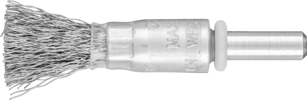 PFERD TOOLS Pinselbürste ungezopft PBU Ø10mm Schaft-Ø6 mm Stahl-Draht-Ø0,20