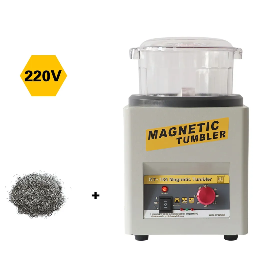 Polisseuse magnétique de bijoux pour un nettoyage de précision 220V
