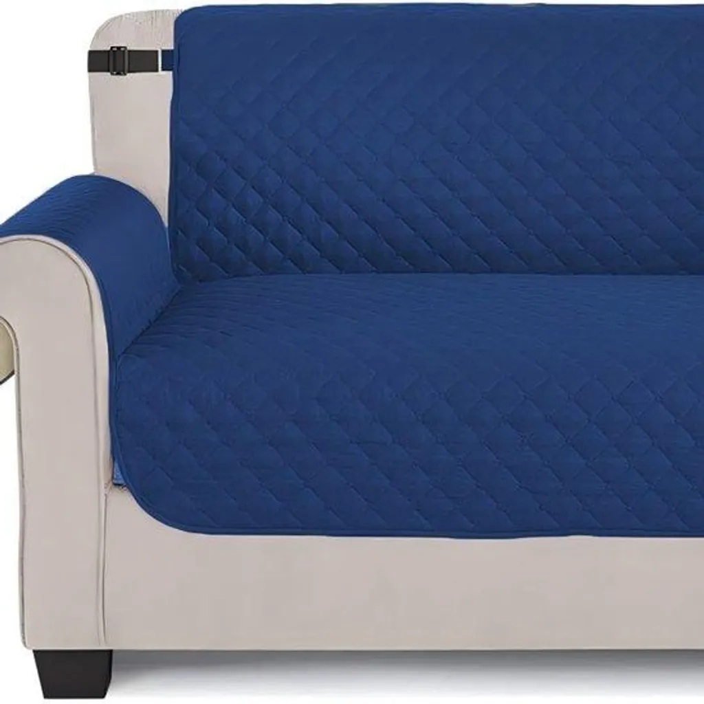 Housse banquette bleu marine : stop à l'humidité et taches sur accoudoirs