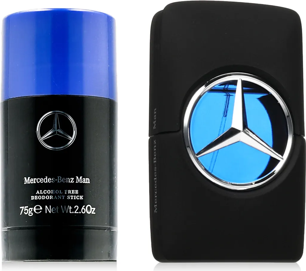 Pack Parfum Mercedes-Benz Homme 50 ml et Déodorant pour Fraîcheur Durable