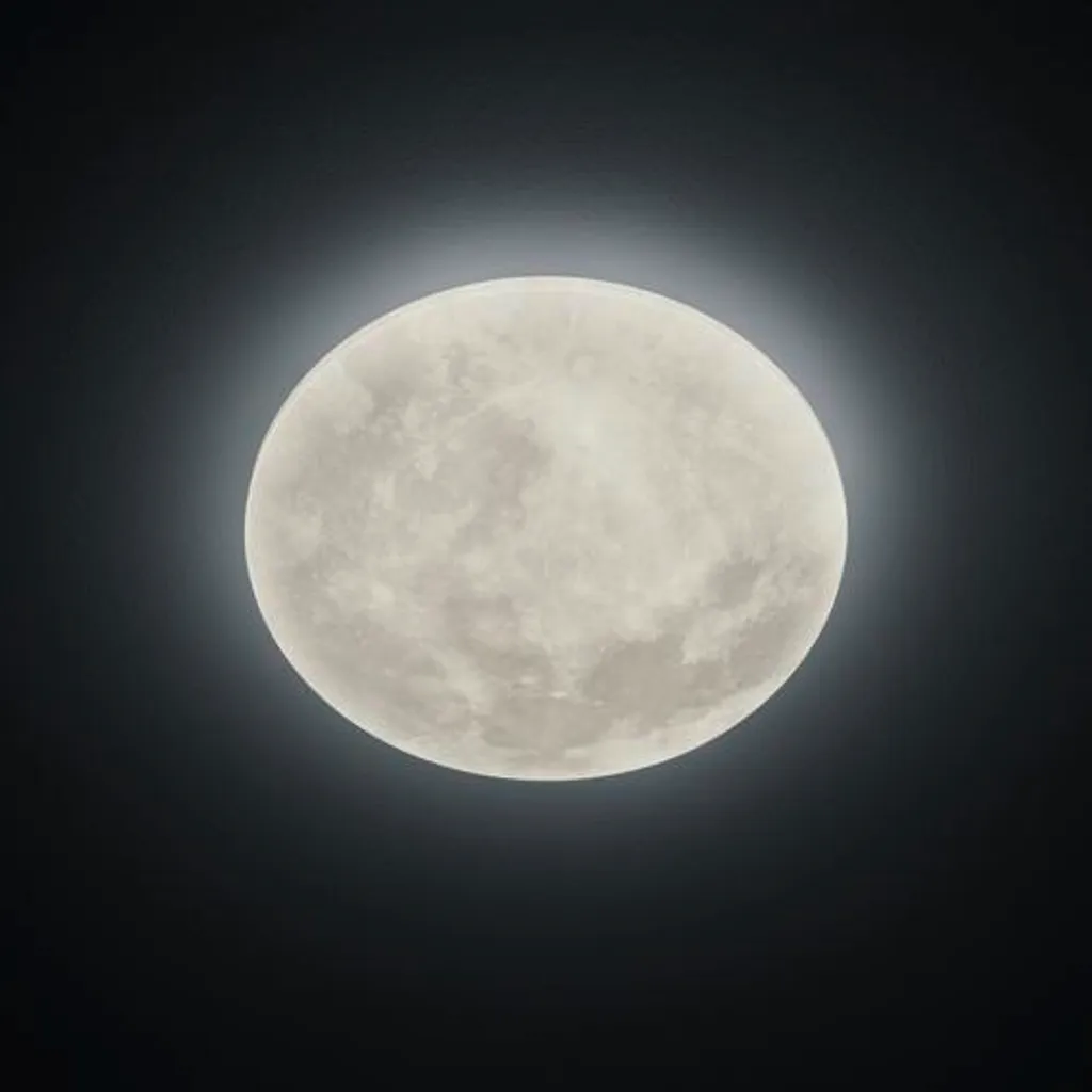 Plafonnier LED Dimmable LUNAR Effet Phase de Lune et Mode Veilleuse - 17