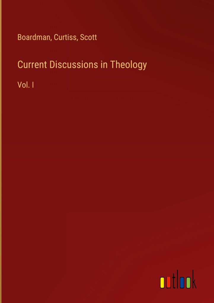 Current Discussions in Theology