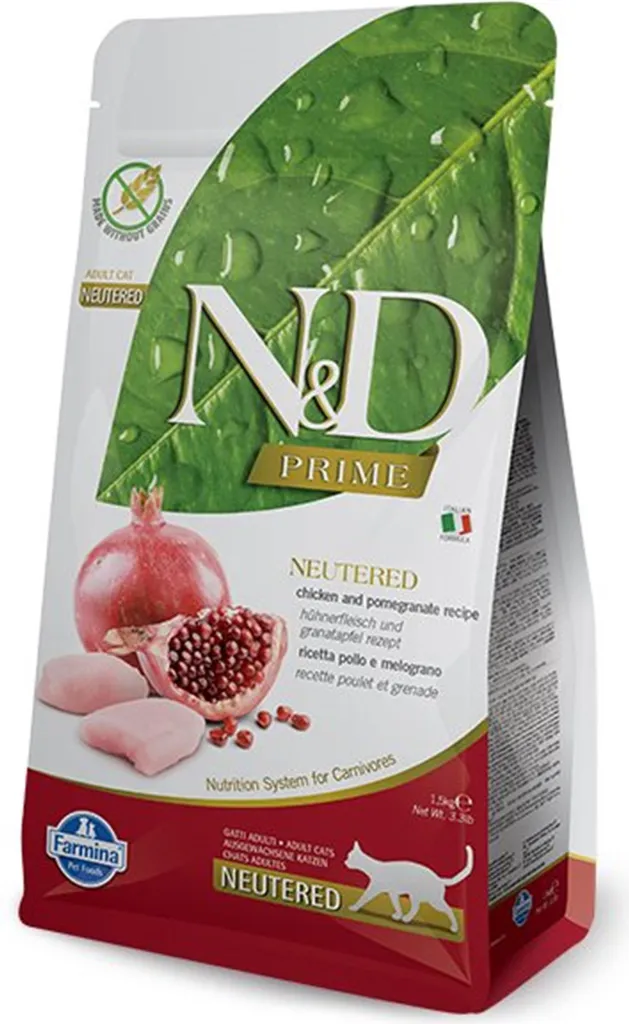 Farmina N&D Neutered Gatto Pollo Melograno 1.5kg Senza Cereali