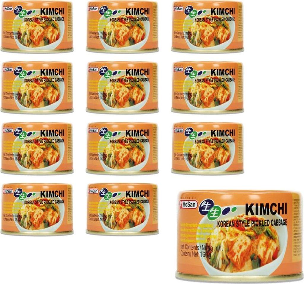[ 12x 160g ] HOSAN Kimchi koreanisch eingelegter Kohl / KIM Produktbild 