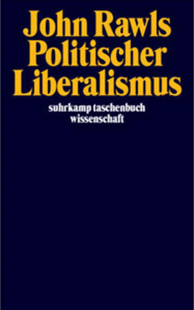 Politischer Liberalismus par John Rawls avec index complet et notes - 2