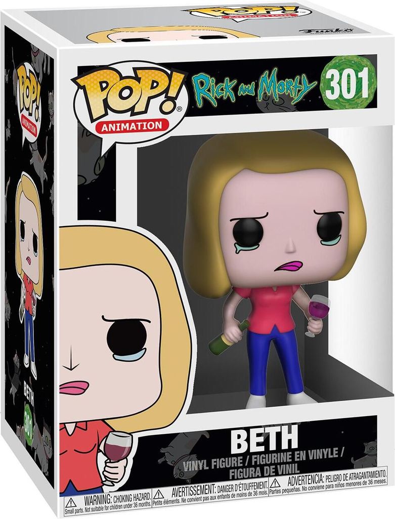 Rick and Morty - Beth 301 - Funko Pop! - Vinyl Figur