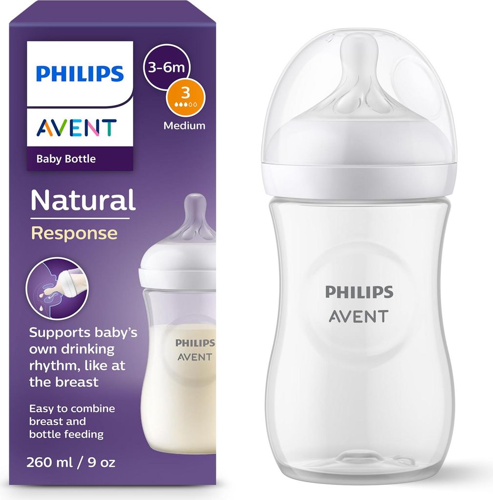 Philips Avent SCY903/01 Natural Response -tuttipullo, 260 Immagine del prodotto 