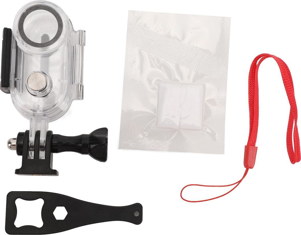 Tauchkoffer für Go 3 3s Actionkamera Unterwasserfotografie Schutzhäuserschalenzubehör wasserdicht bis zu 40 m 131,2ft