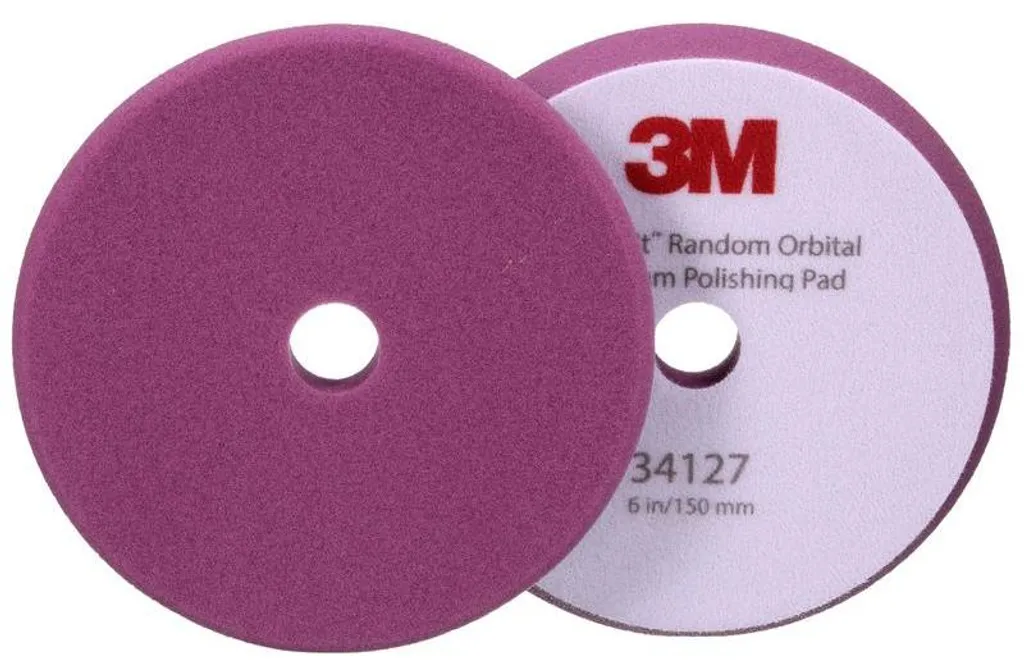 Supprimer les micro-rayures : Tampon mousse 3M 34127 violet 150 mm