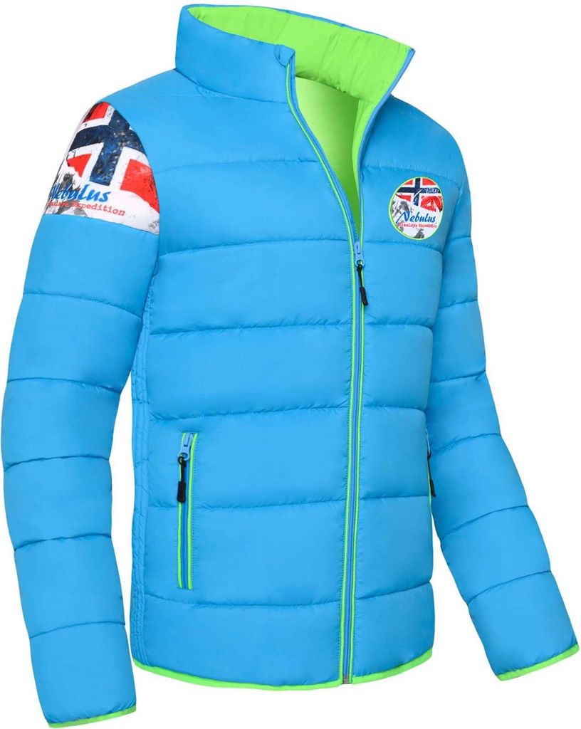 Nebulus Winterjacke BRAXTON Herren, warme Outdoorjacke, praktische & vielseitige Übergangs- & Winterjacke, P4824 - Herren, malibublau, XXL
