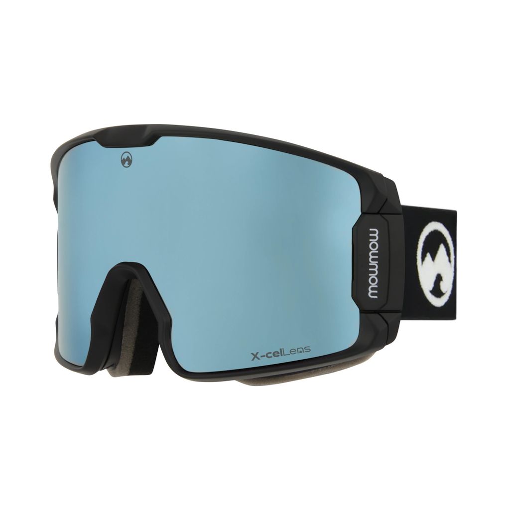 MowMow LEGEND Skibrille – Gratis Bonuslinse – Magnetisch – ECO: Rahmen aus Bioharz & recycelt – UV400 – Unisex