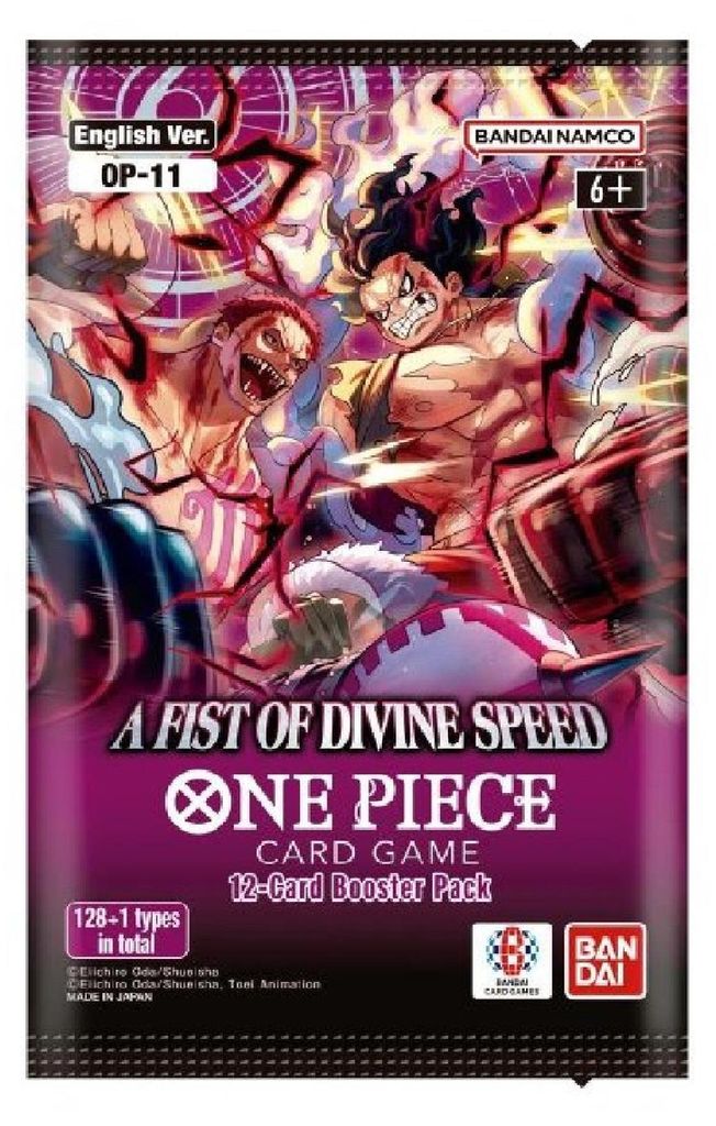 One Piece Card Game A Fist of Divine Speed Booster OP11 Produktbild 