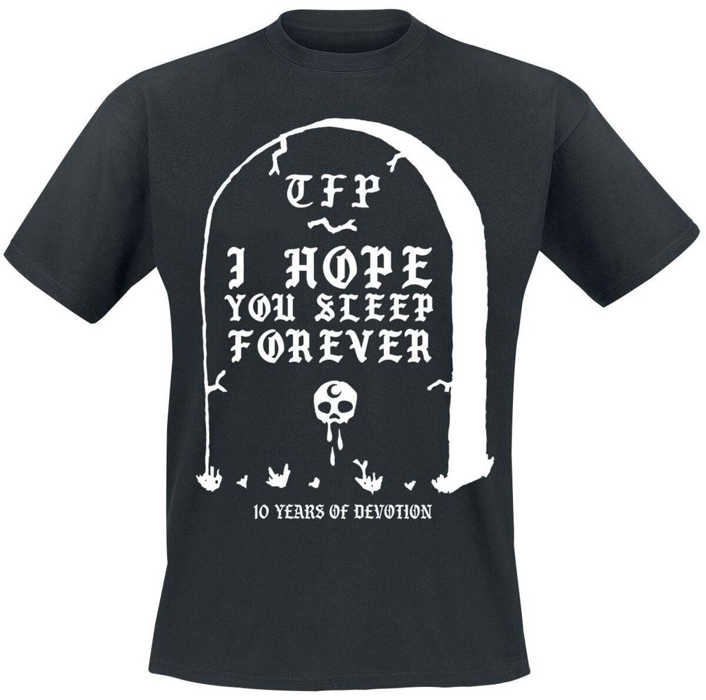 The Funeral Portrait T-Shirt Herren Headstone schwarz L