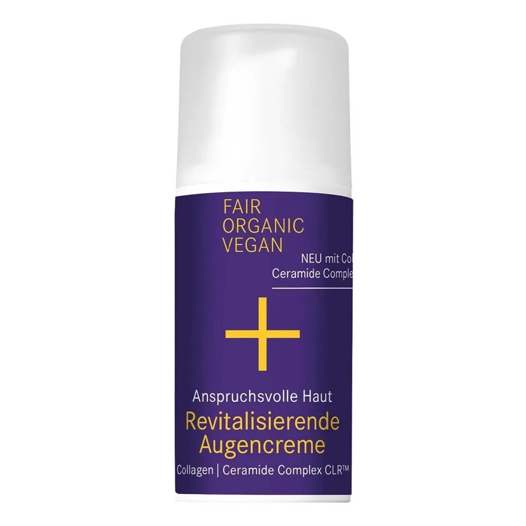 Crème revitalisante yeux pour peau exigeante - Soin contour lissant