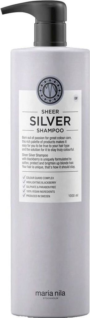 Maria Nila Sheer Silver Shampoo 1000ml