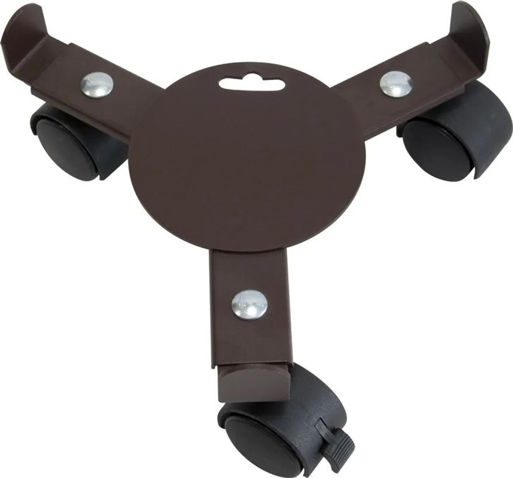 Roule plante fer vieilli extensible : finis les pots lourds à porter