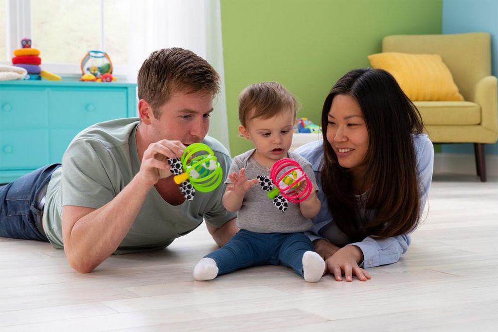Lamaze Beißring Rassel Apfel