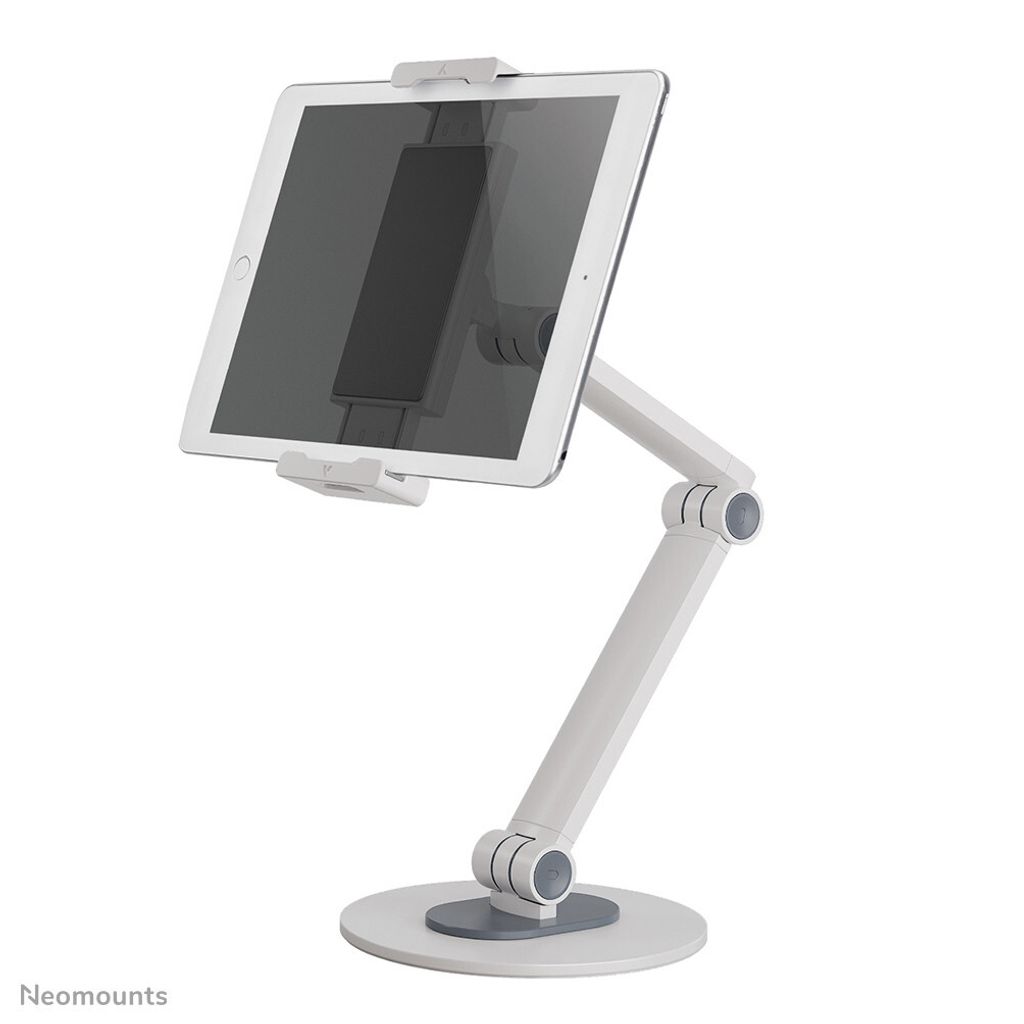 Neomounts TPZ Tablet Tischständer 4,7-12,9" 3Gelenke weiß Image du produit 