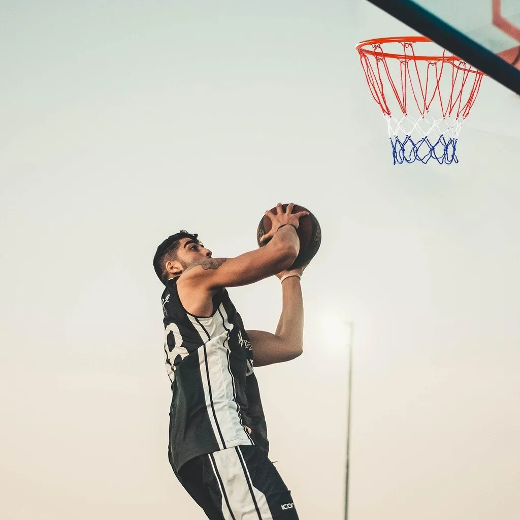 Panier de basket mural anti-vibration, arceau incassable pour dunks - 2