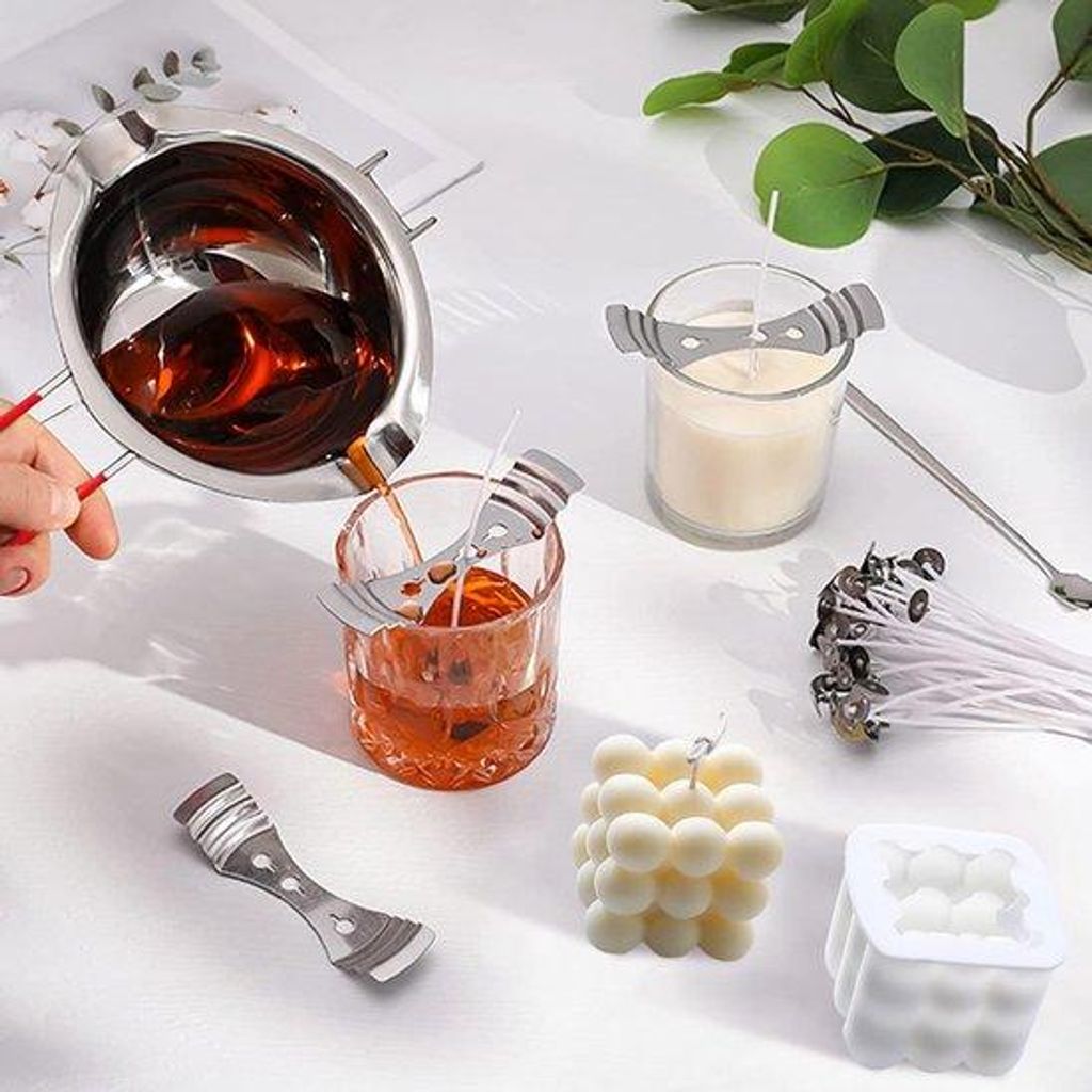 Kaarsenmacher-Kit, DIY Duftkerzen, Geschenkset, Kerzen basteln