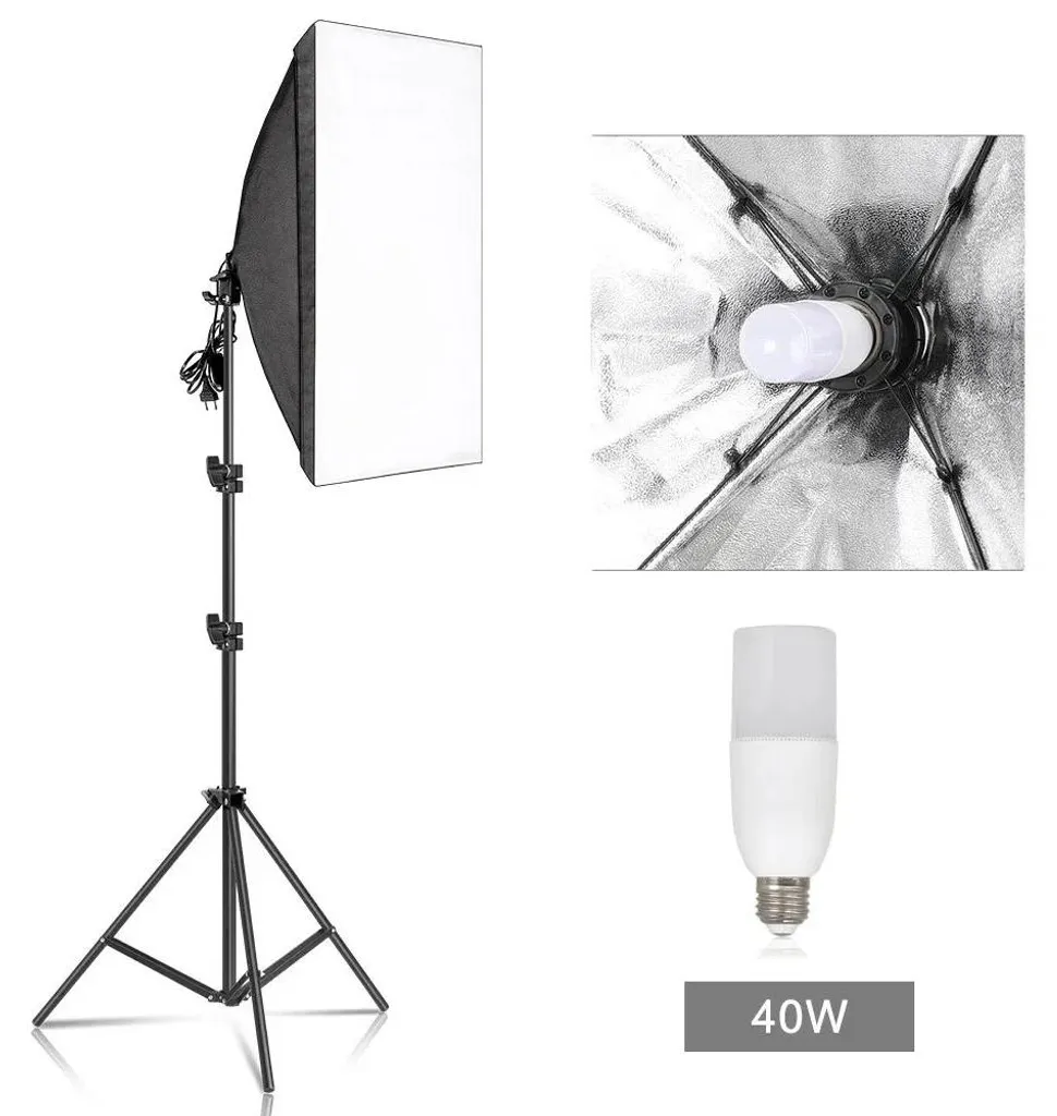 Bras articulé pour appareil photo stable, kit complet avec ampoule 40W PRO
