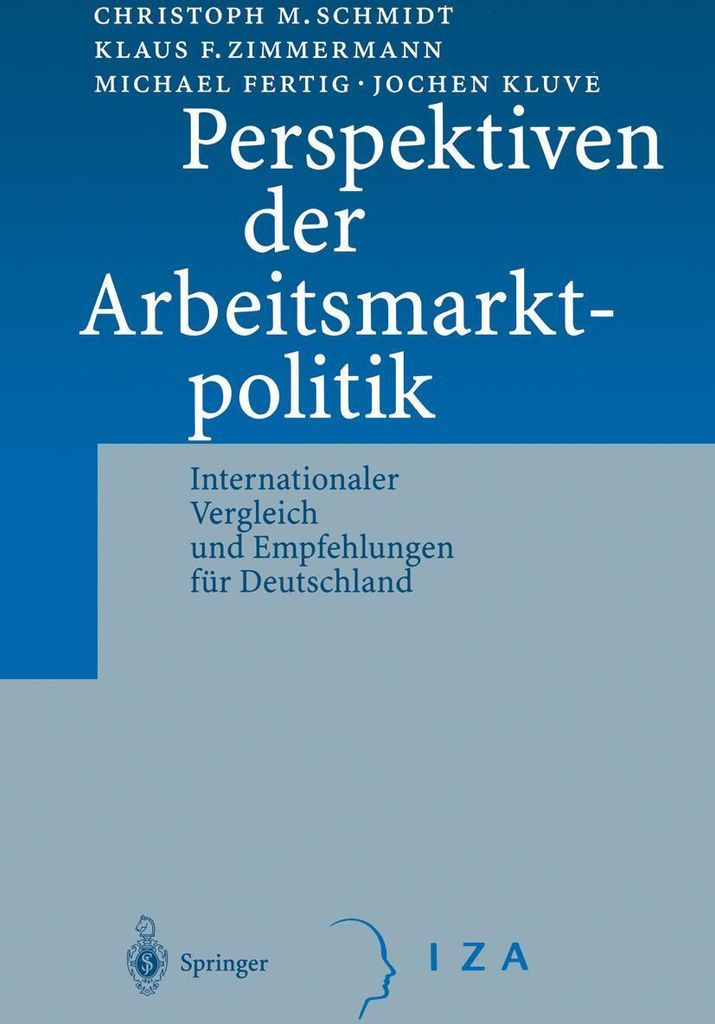 Perspektiven der Arbeitsmarktpolitik