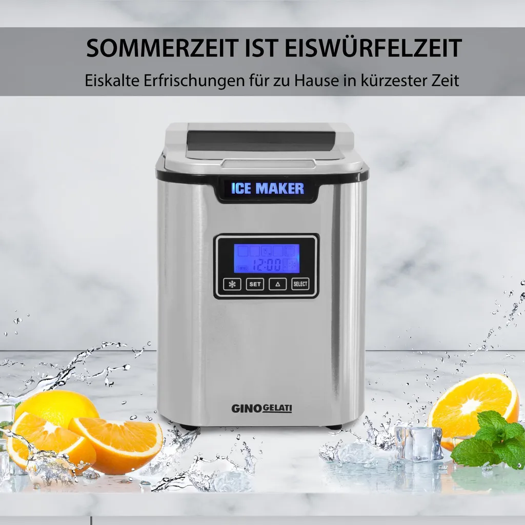 Machine à glaçons Siilonax pour apéritifs et fêtes entre amis à la maison