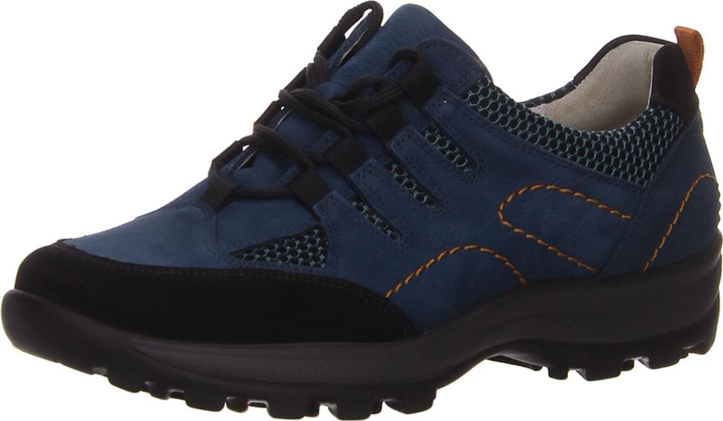Waldläufer Schnürhalbschuhe in blau, Gr. 6 Produktbild 
